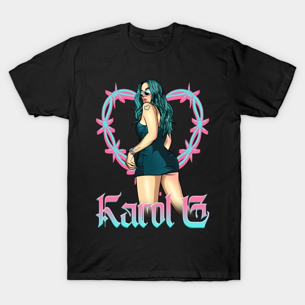 Karol G T-Shirt by liomal